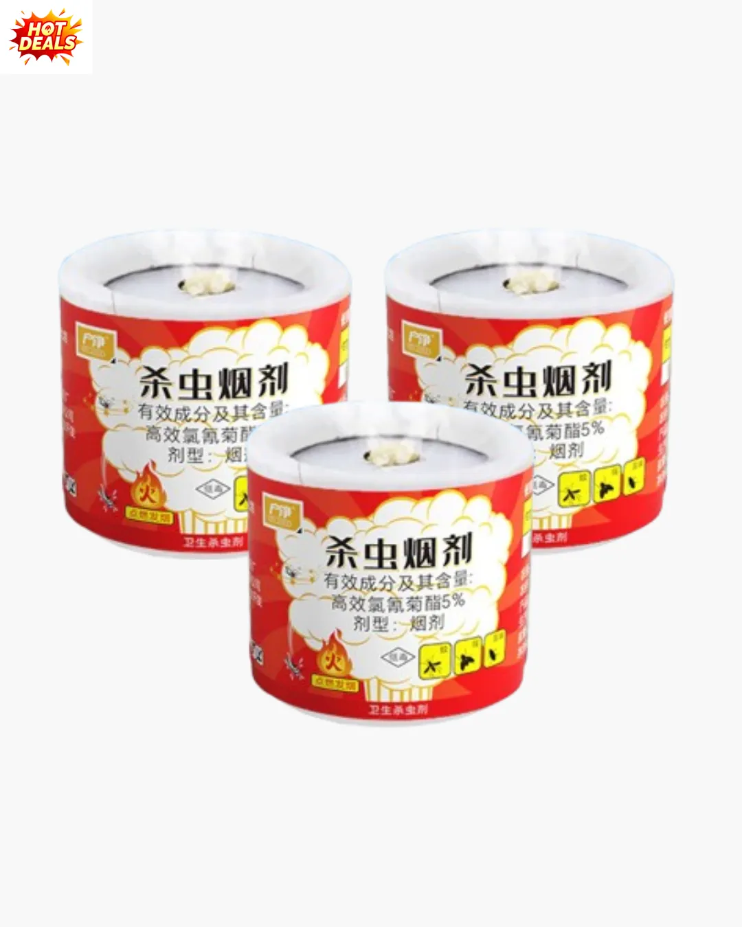 Herbal Insecticide Smoke (6pcs)